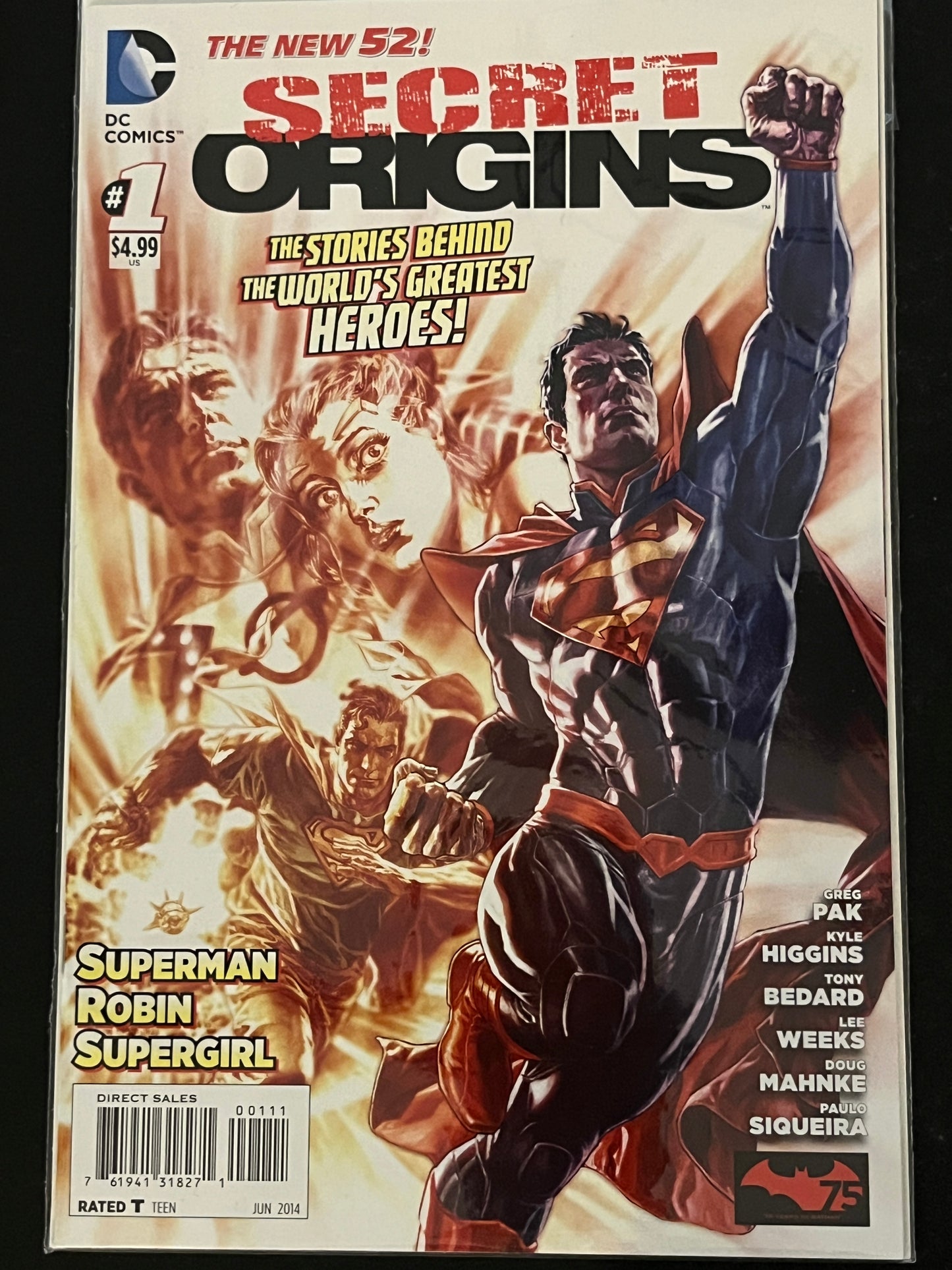 Secret Origins 1 High Grade