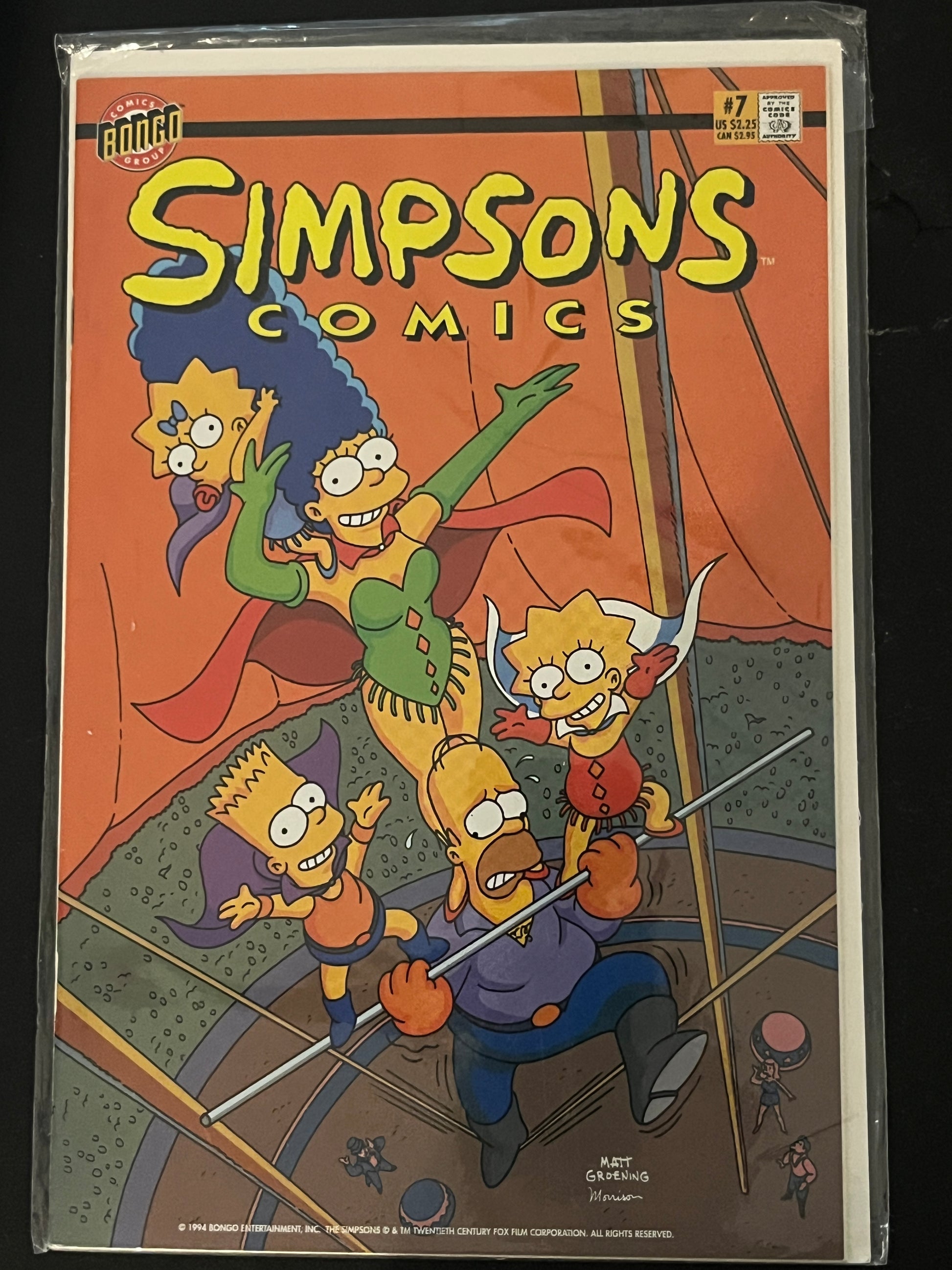 Simpsons comics 7 High Grade