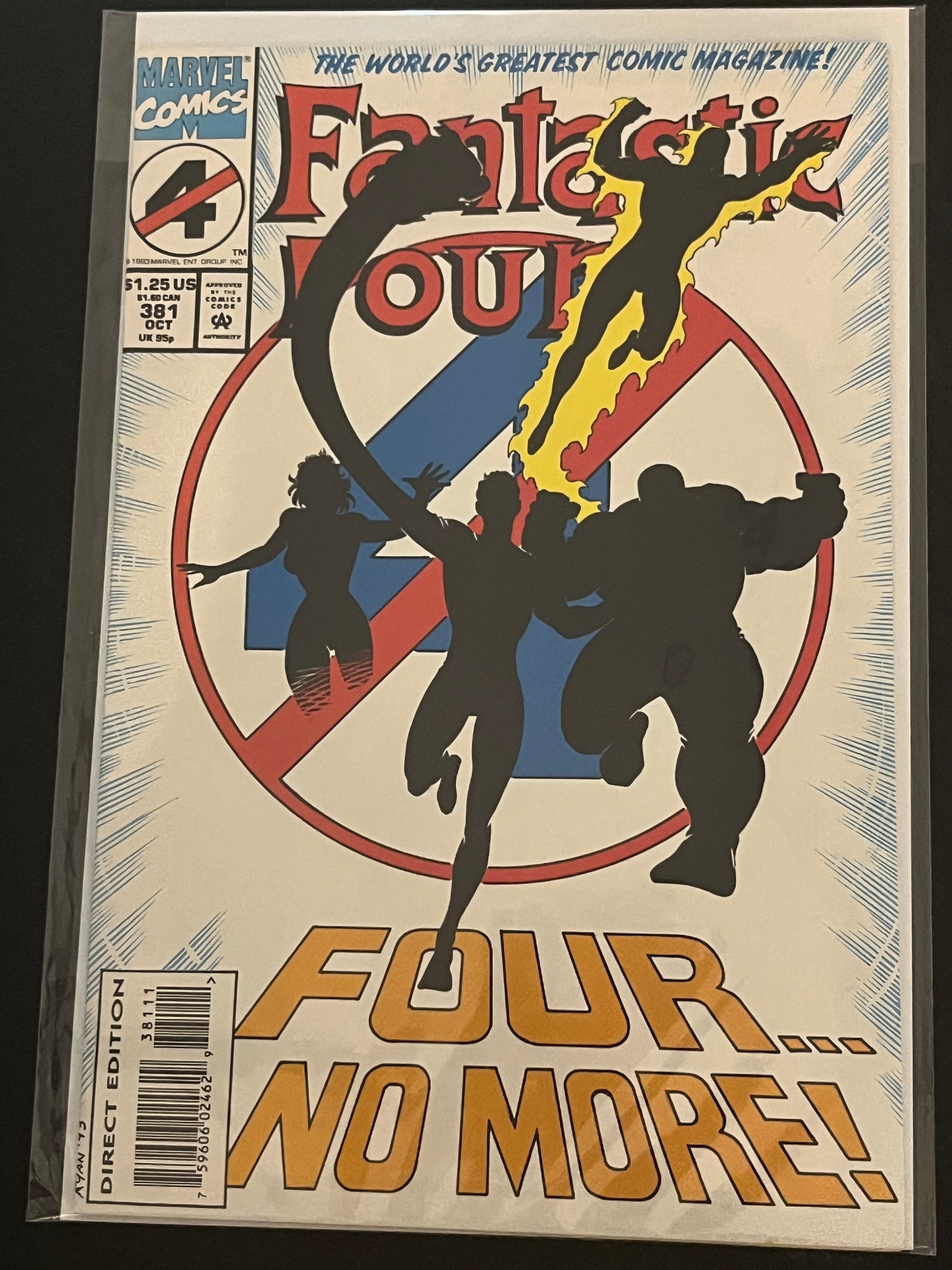 Fantastic Four 381 High Grade
