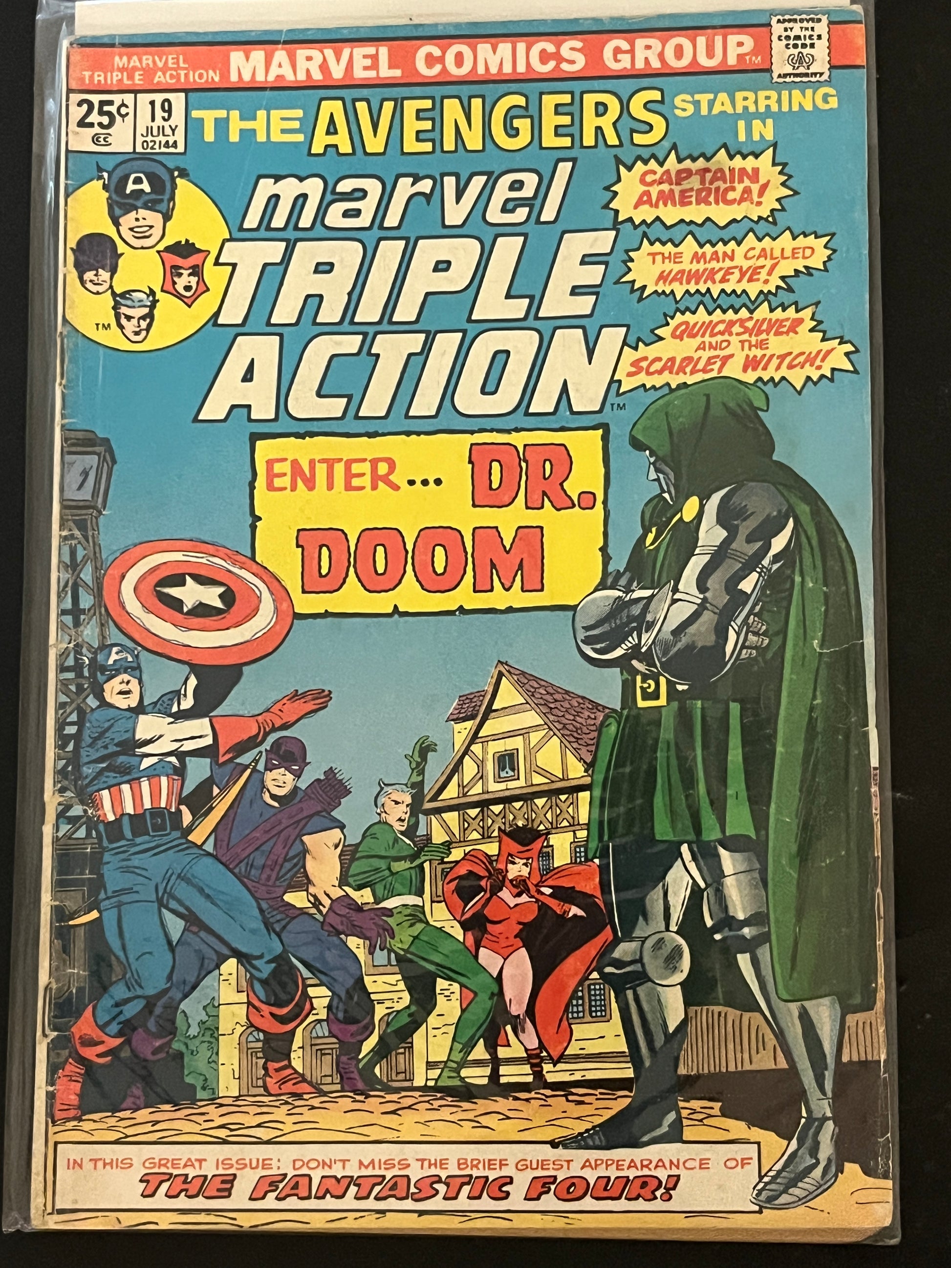 Marvel Triple Action 19 Low grade